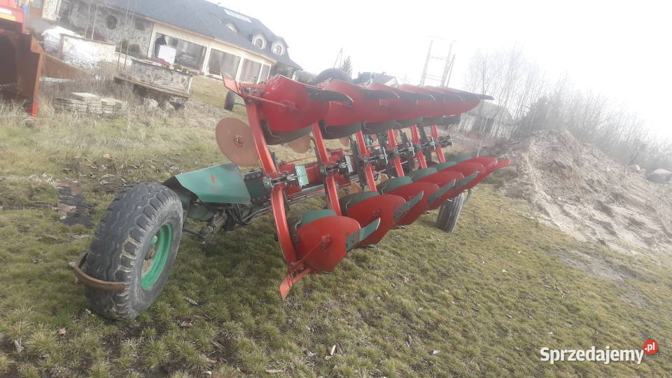 Pługi Kverneland 6 VARIO skibowe połzawieszane nieuszkodzony lubelskie Wysokie