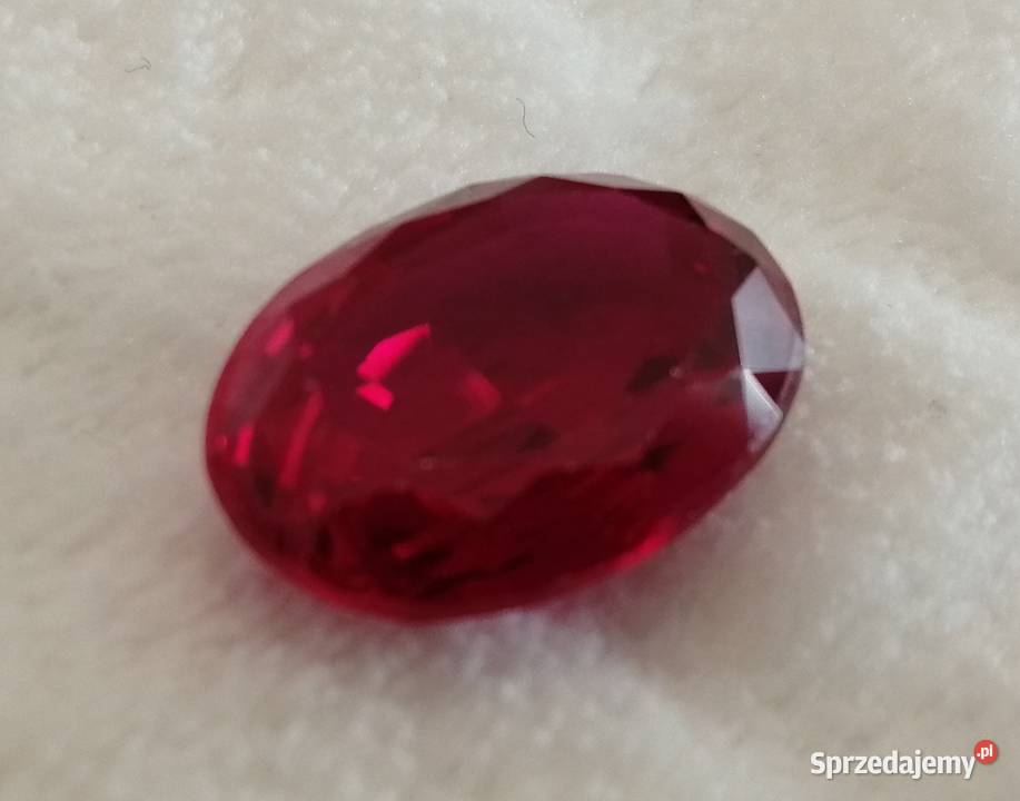 Kamień ozdobny fasetowany 13x18 czerwony Czeladź