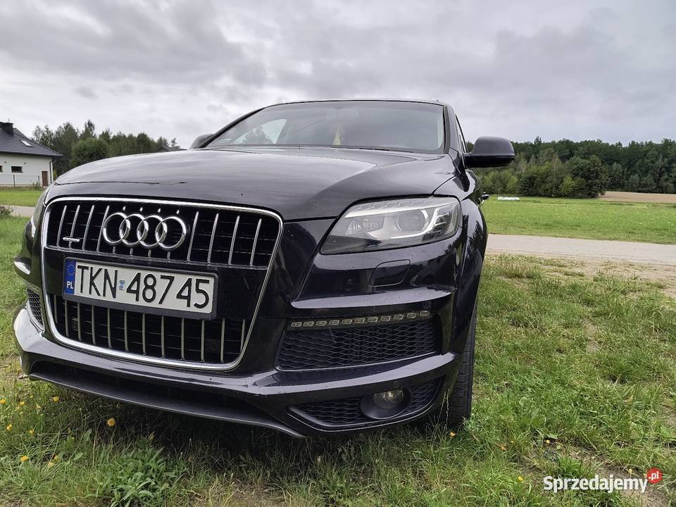Audi Q7 SLine salon polska drugi właściciel światła LED Bielsk Podlaski