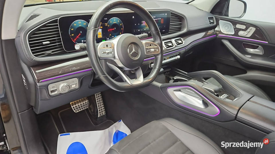Mercedes GLE 450 4Matic Z Polskiego Salonu wspomaganie kierownicy mazowieckie Warszawa