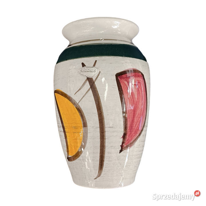 Ceramiczny wazon Look Scheurich Niemcy lata 70 mazowieckie