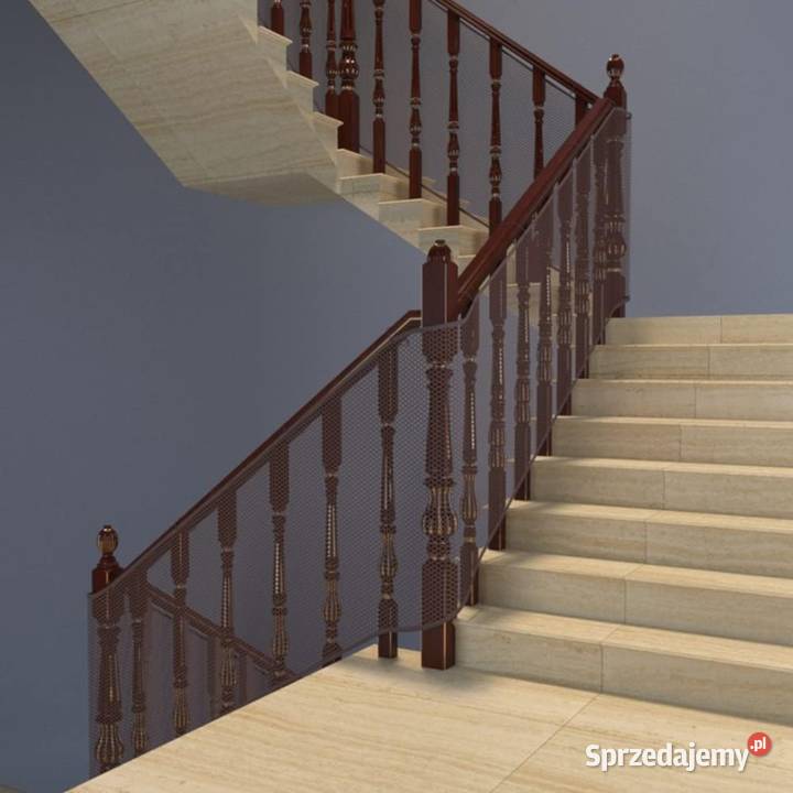 Siatka Ochronna Zabezpieczająca na Balustradę Gdów