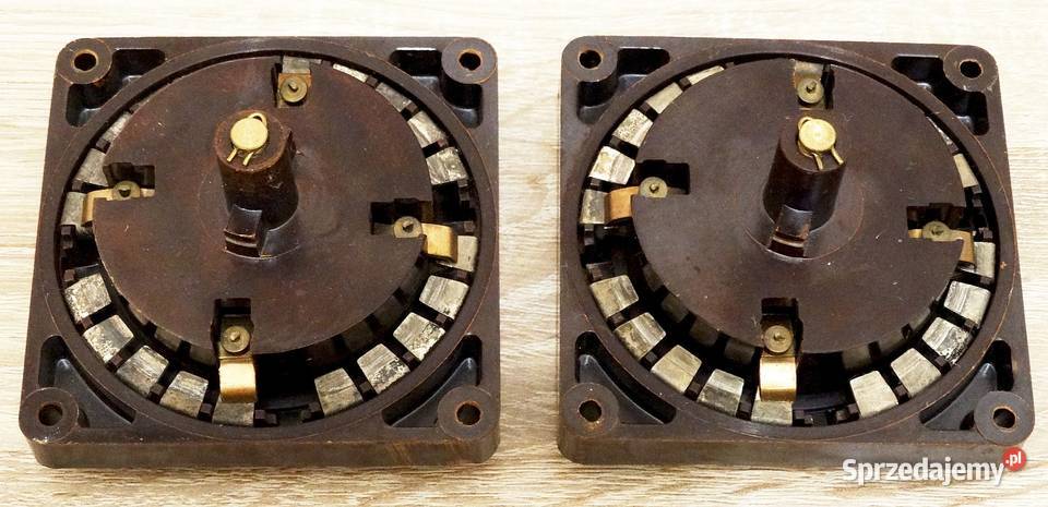 Przełącznik obrotowy 5 pozycyjny 4 sekcyjny 20 A Gliwice