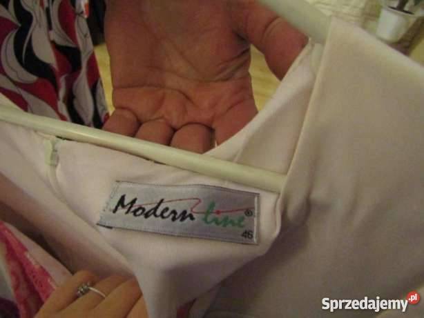 Koralowabiało z koronką biały Limanowa