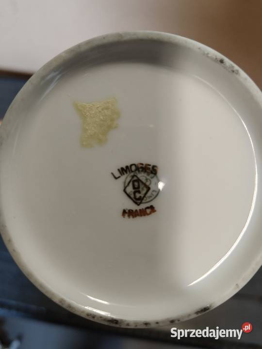 Zestaw kawowy 12 osób Porcelana Limoges France Aleksandrów Łódzki