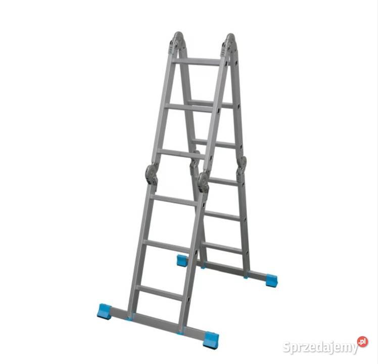 Drabina MacAllister Multi z platformą 4x3 Plewiska sprzedam