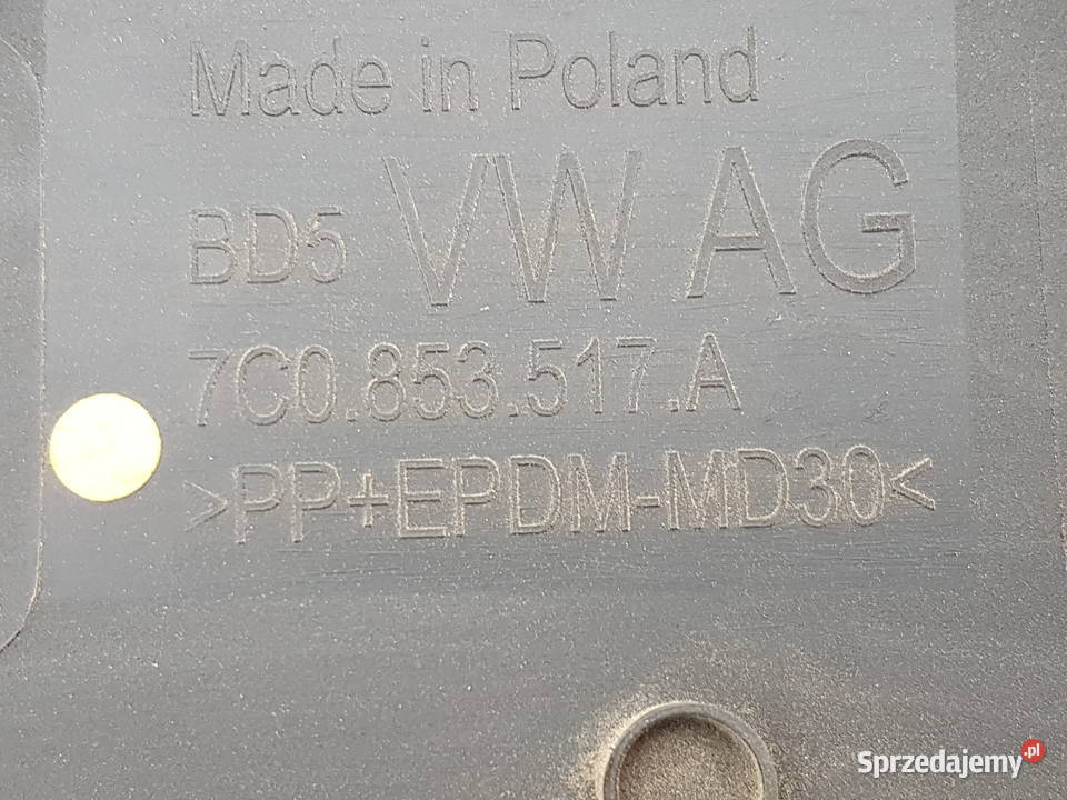 CRAFTER II MAN TGE LISTWA LEWA 7C0853517A wielkopolskie sprzedam