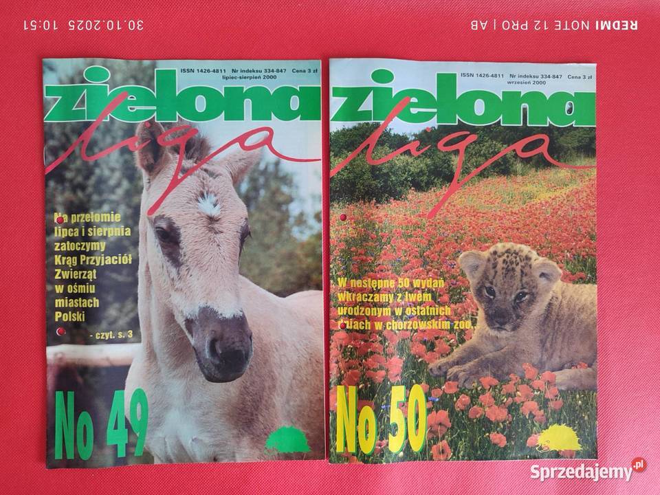 Zielona Liga 2000 4353 miesięcznik przyroda
