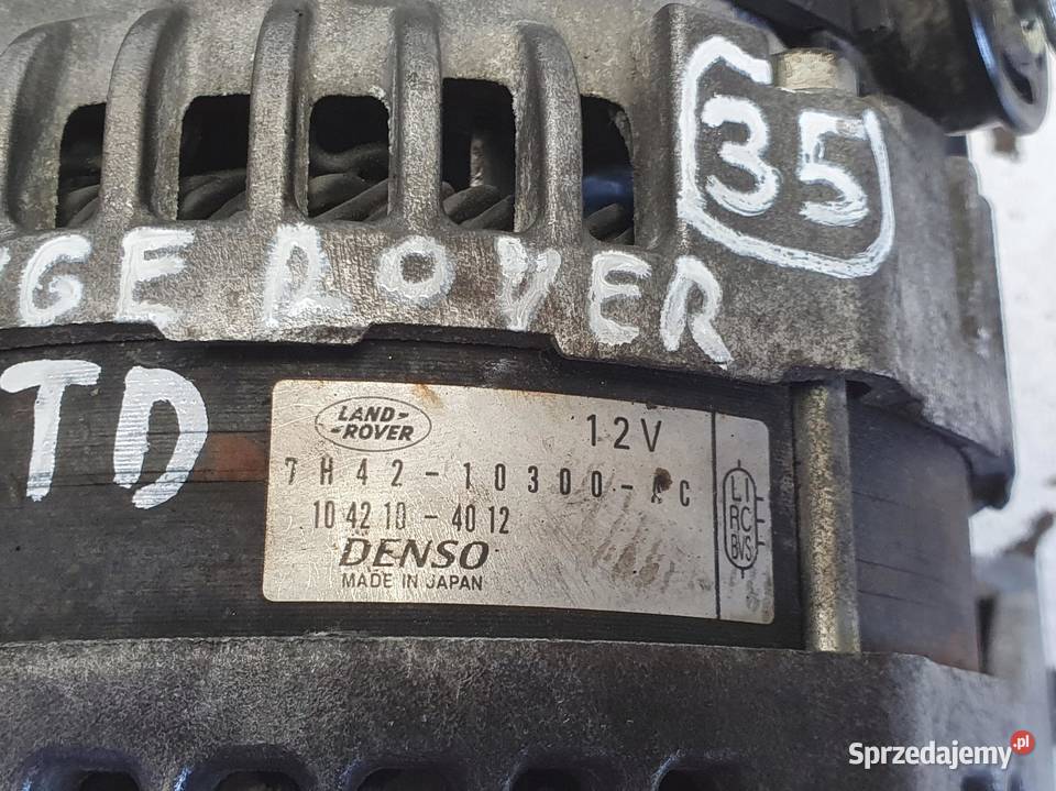 ALTERNATOR Range Rover Sport 36 V8 7H4210300AC Chełm