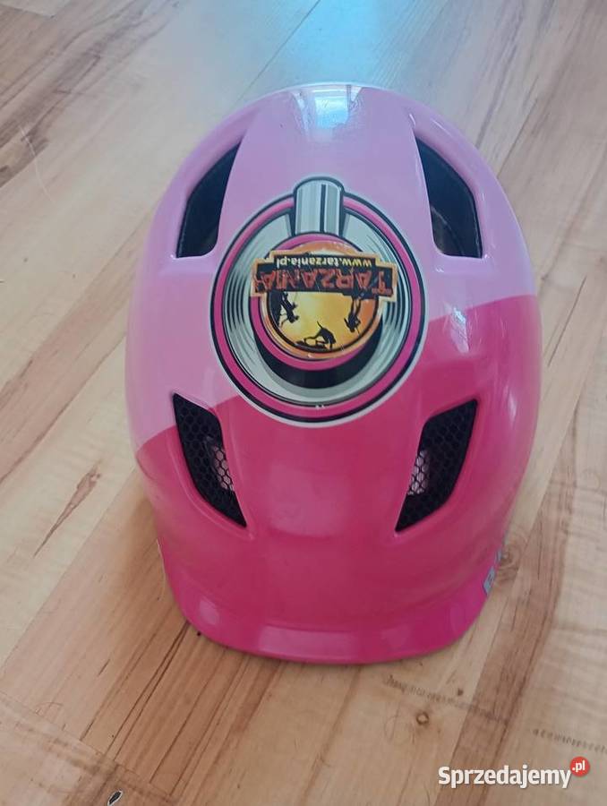 kask hełm ochronny rowerowy dziecięcy różowy Szczecin