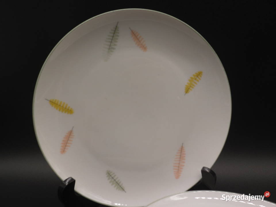 Talerzyki deserowe 4 białe SCHONWALD