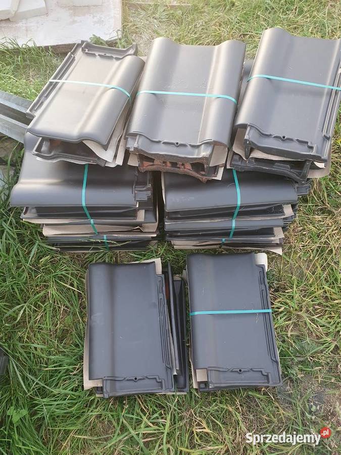 Dachówka prawa lewa Roben Piemont antracyt Budowa Włoszakowice
