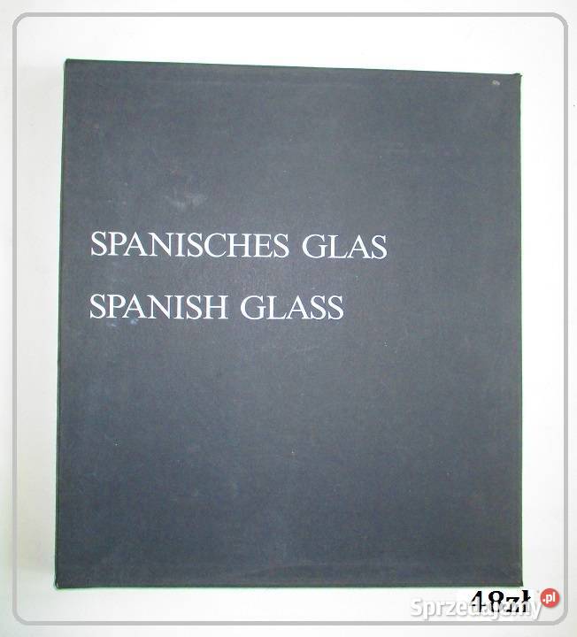 Spanisches Glas Szkło hiszpańskie w sztuka i architektura łódzkie Łódź sprzedam