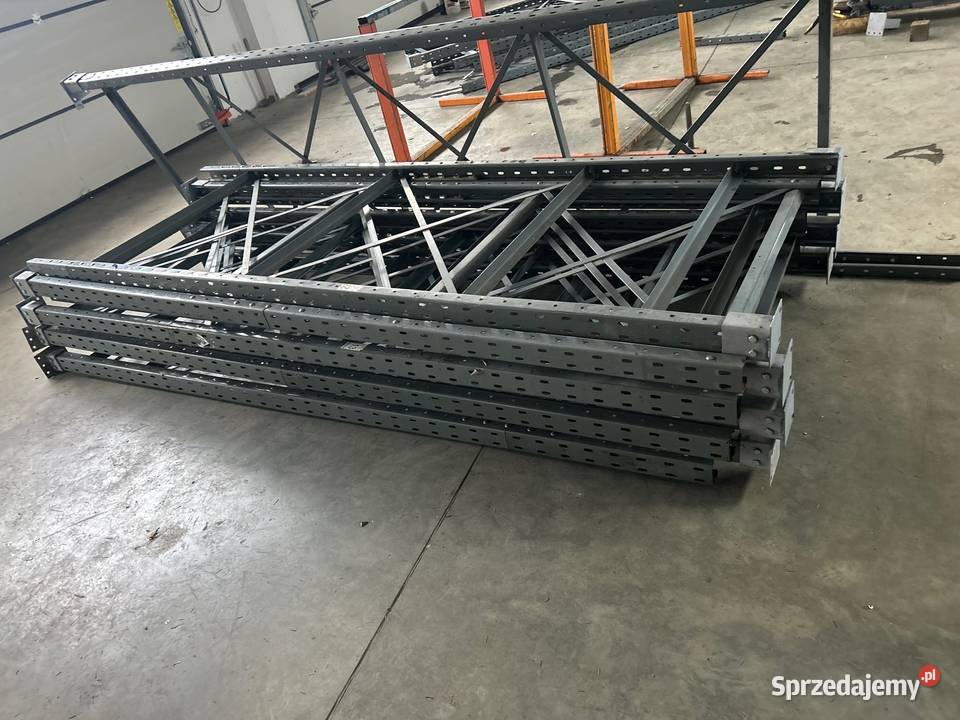 Regały magazynowe paletowe dexion rama H400 Magazynowanie