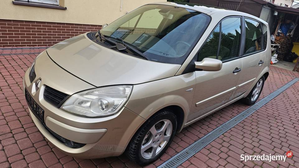 Renault Scenic II 19 130 2007r Automat Panorama Zarszyn