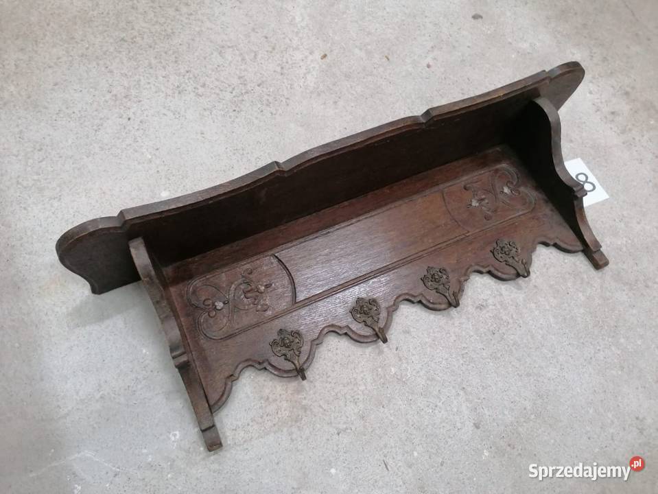 Wieszaki stylowe z Francji półka Meble Nowy Sącz