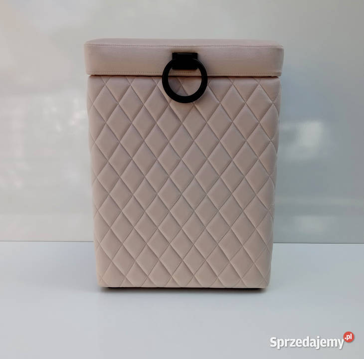 Kufer kosz na pranie bieliźniak Glamour Beż Poznań