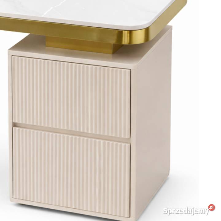 Zestaw mebli biurowych Matrix biurko ryflowane