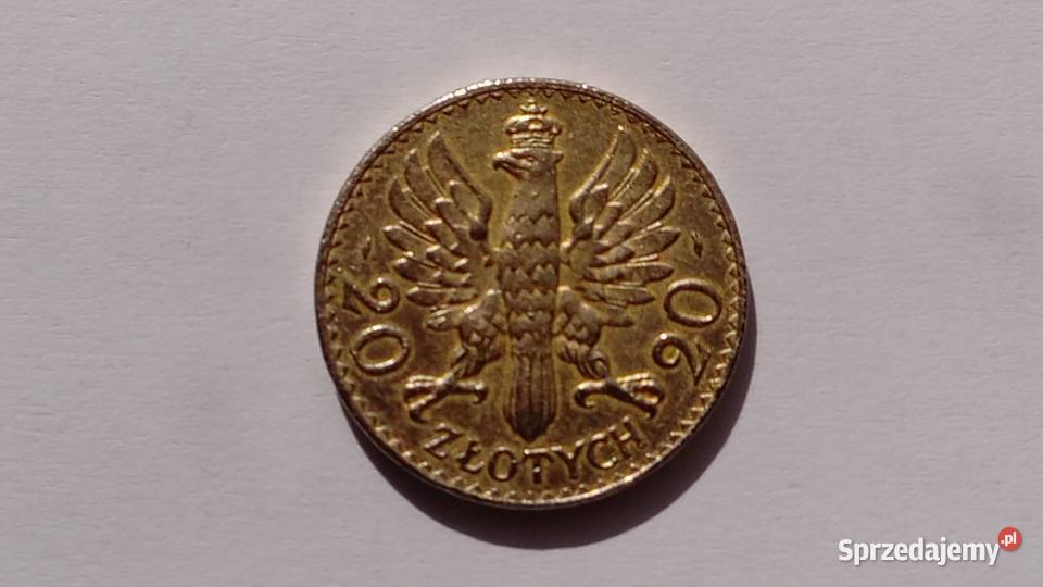 Moneta 20 głowa kobiety 1925 r