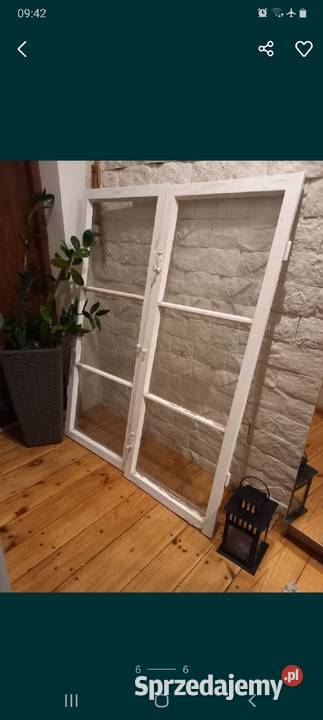 drewniane stare ramy okienne okucia pomorskie Gdańsk