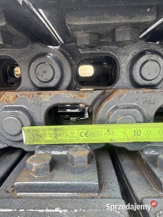 Gąsienica z gumowymi klepkami do mini koparki Chojnów