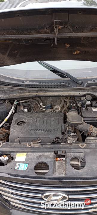 Hyundai ix35 rozbity świętokrzyskie Bodzentyn