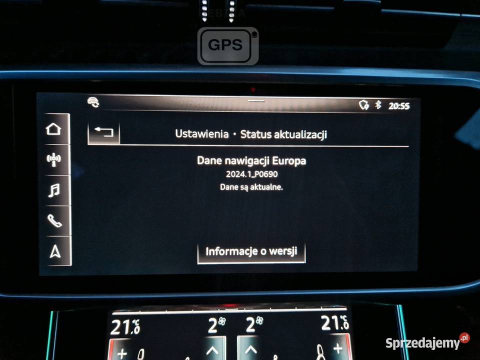 Polskie Menu Audi Q3 A6 C8 A7 Q7 Q8 MH2p MS2p Dębica