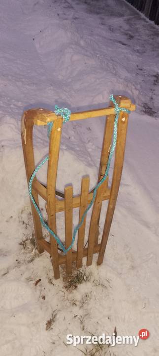 Sanki drewniane Augustów