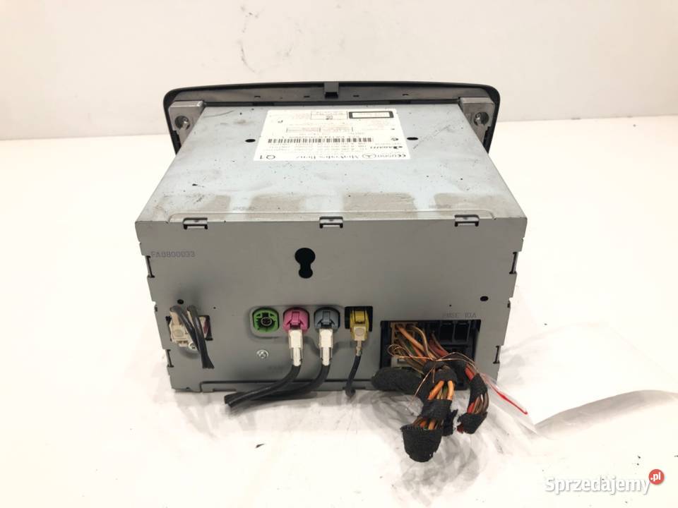 RADIO MERCEDES W246 A2469005707 1118 ODTWARZACZ Sprzęt audio fabryczny