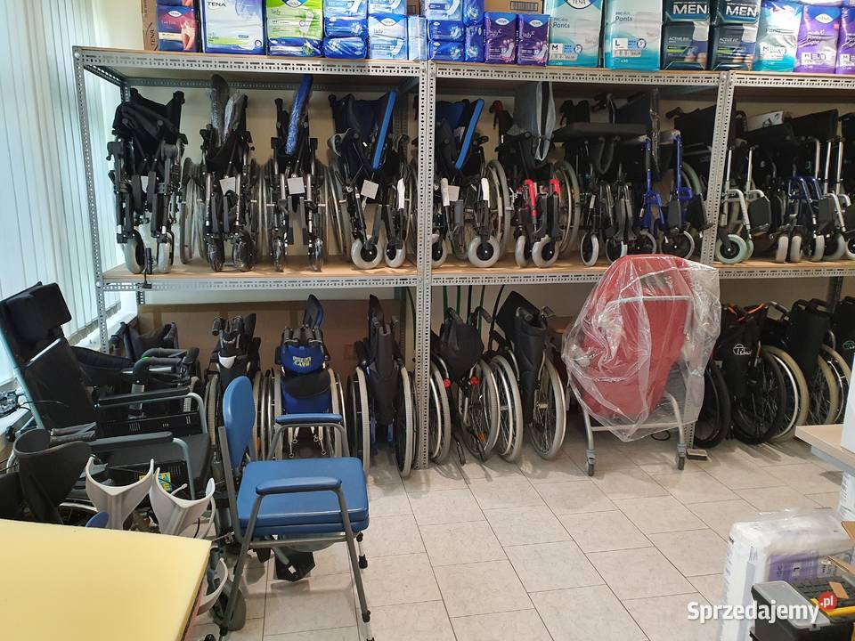 Wypożyczalnia wózki inwalidzkie aluminiowe wózek Kielce