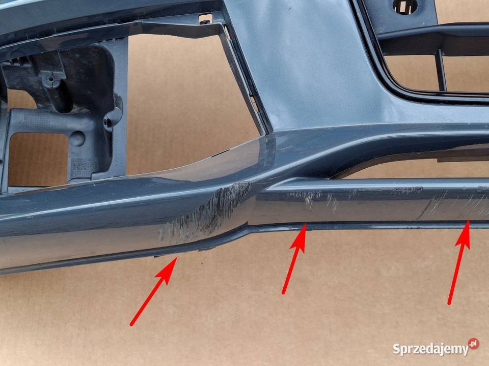AUDI A1 LIFT SLINE ZDERZAK PRZÓD PRZEDNI SPRYSKI osobowe lubuskie Bieleń