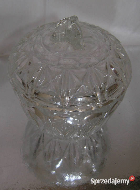 cukiernica szklana PRLD Porcelana i szkło