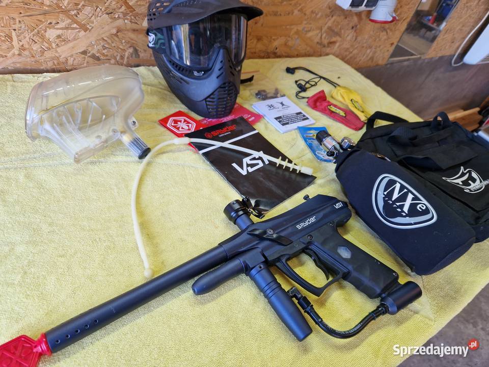 PAINTBALL Marker Zestaw Szczebrzeszyn