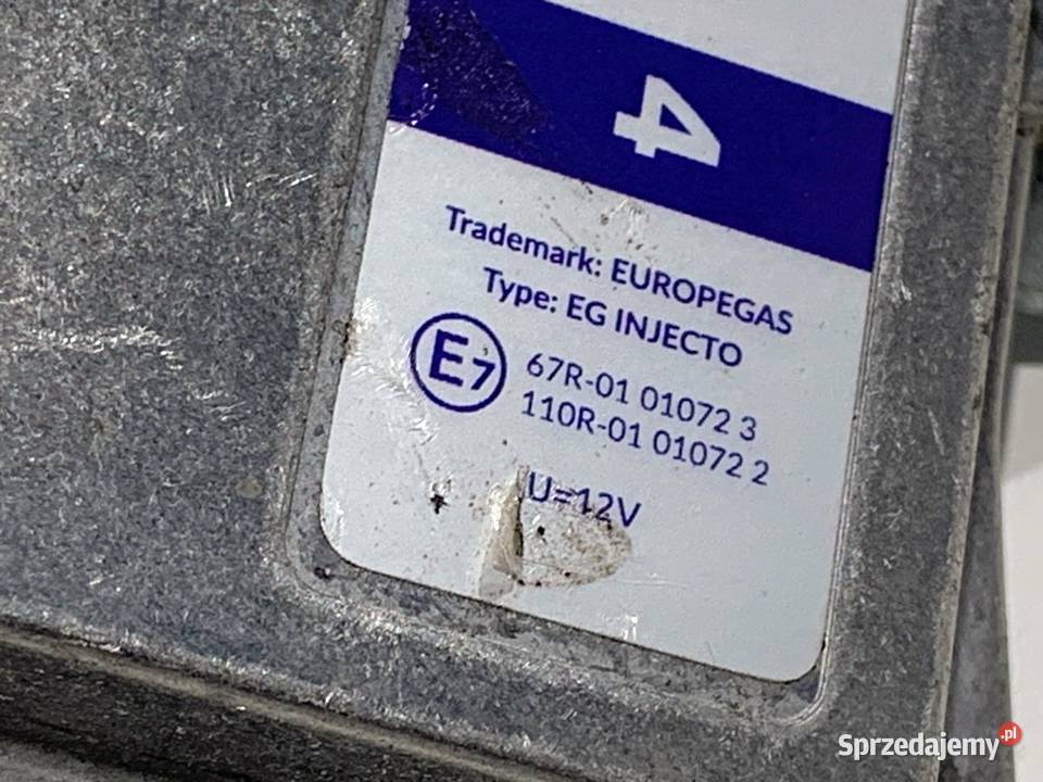 KOMPUTER LPG EG STEROWNIK GAZU ZASILANIA osobowe Elementy instalacji LPG sprzedam