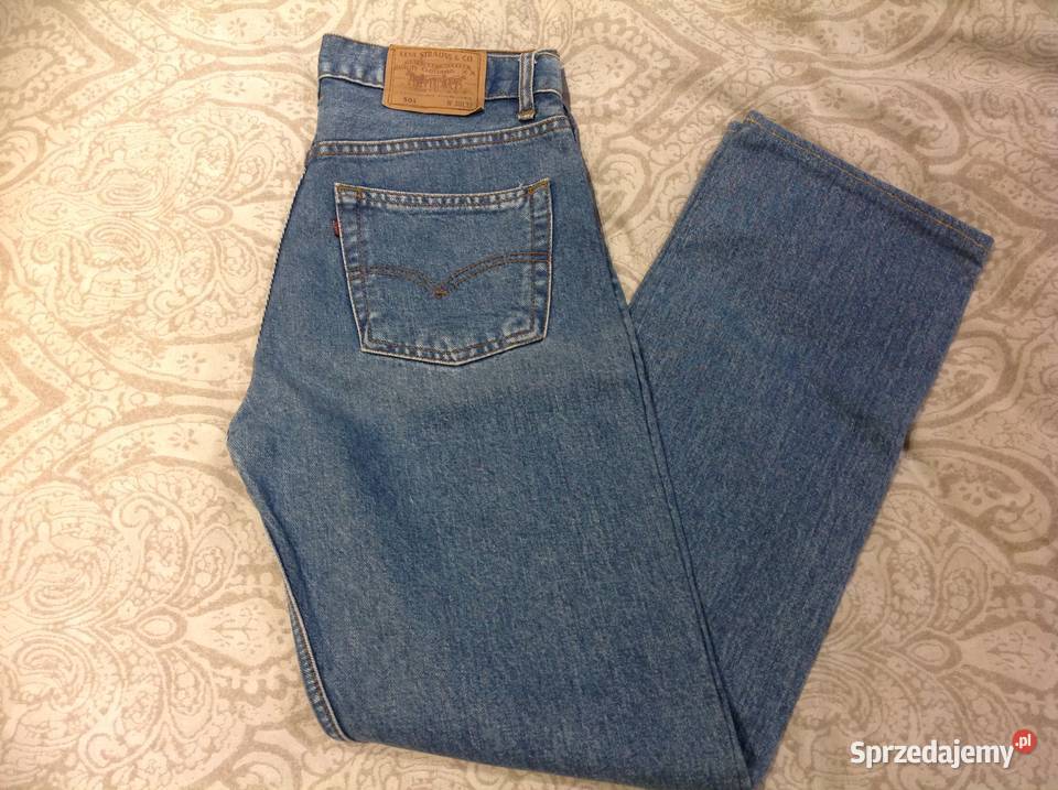 Spodnie Jeans Levis 501 S W 30 j Nowe Nowa Sól