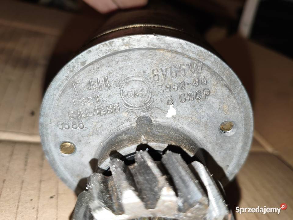 Prądnica G414 6v K750 M72 K650 Dniepr MT Ural Leszno