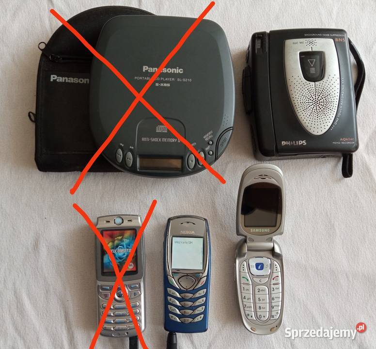 Nokia Samsung Panasonic zestaw wysyłka Sosnowiec