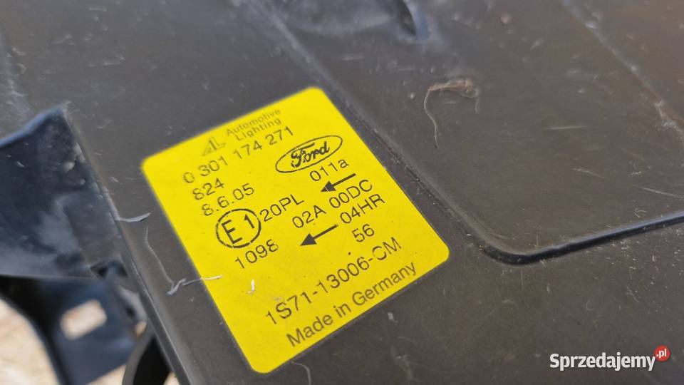 FORND MONDEO MK3 LAMPA PRZÓD PRZEDNIA LEWA Słowikowo sprzedam
