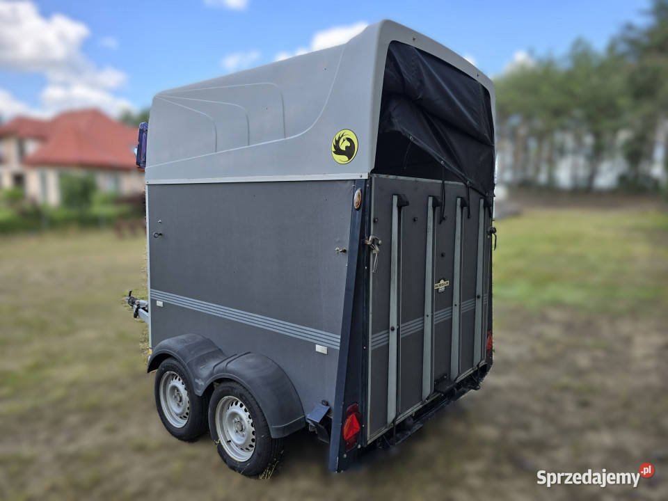 Przyczepa do przewozu koni HUMBAUR HP2006 2ES warmińsko-mazurskie Korpele