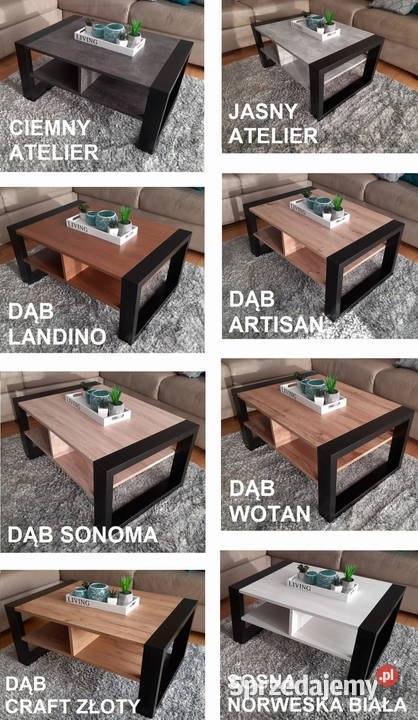 Ława K1 w stylu industrialnym LOFT WYSYŁKA 0 łódzkie Radomsko