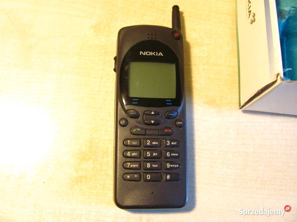 Stary telefon komórkowy NOKIA 2110 w pudełku Łódź