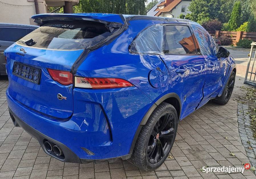 Jaguar FPace SVR 550 Polski Salon warmińsko-mazurskie Olsztyn