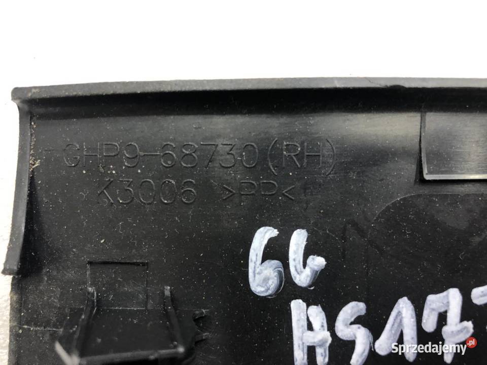 OSŁONA LISTWA PRAWA GHP968730 MAZDA 6 GJ