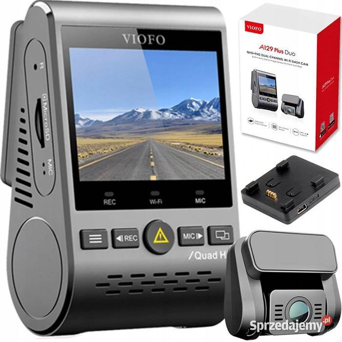 VIOFO A129 PLUS DUO-G GPS WIFI KAMERA REJESTRATOR