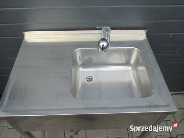 Stół Zlew Jednokomorowy Stal Nierdzewna 805585 sprzedam