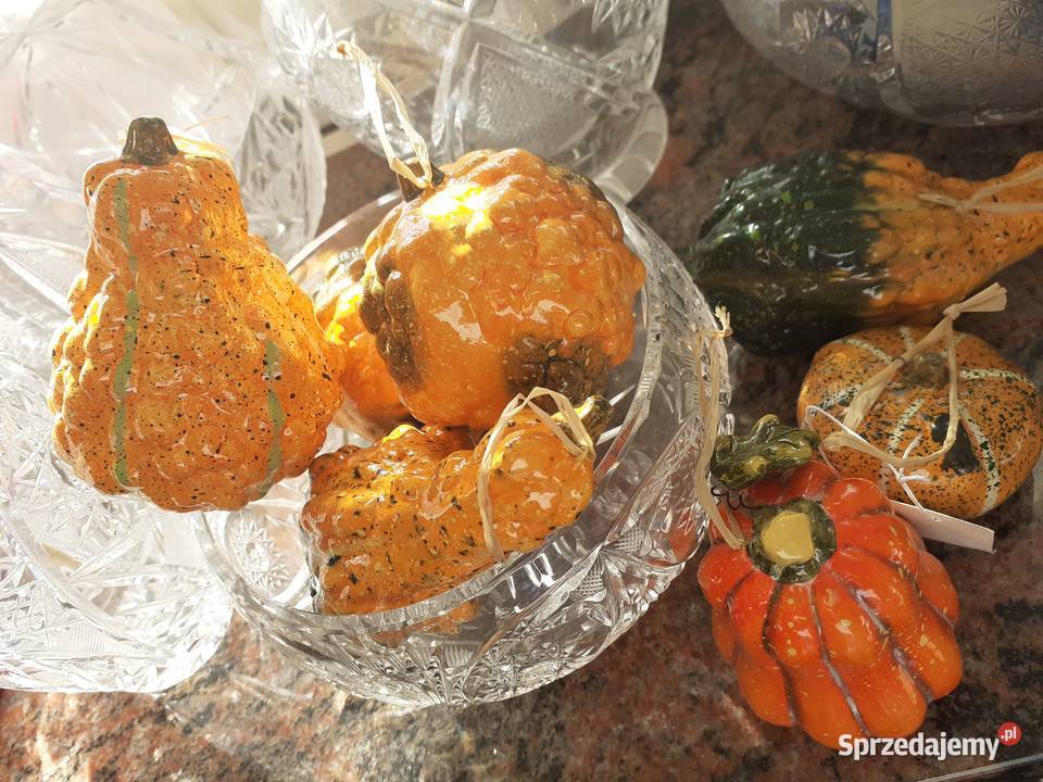 ceramiczne zawieszki dynia ozdoby kuchenne Gdańsk