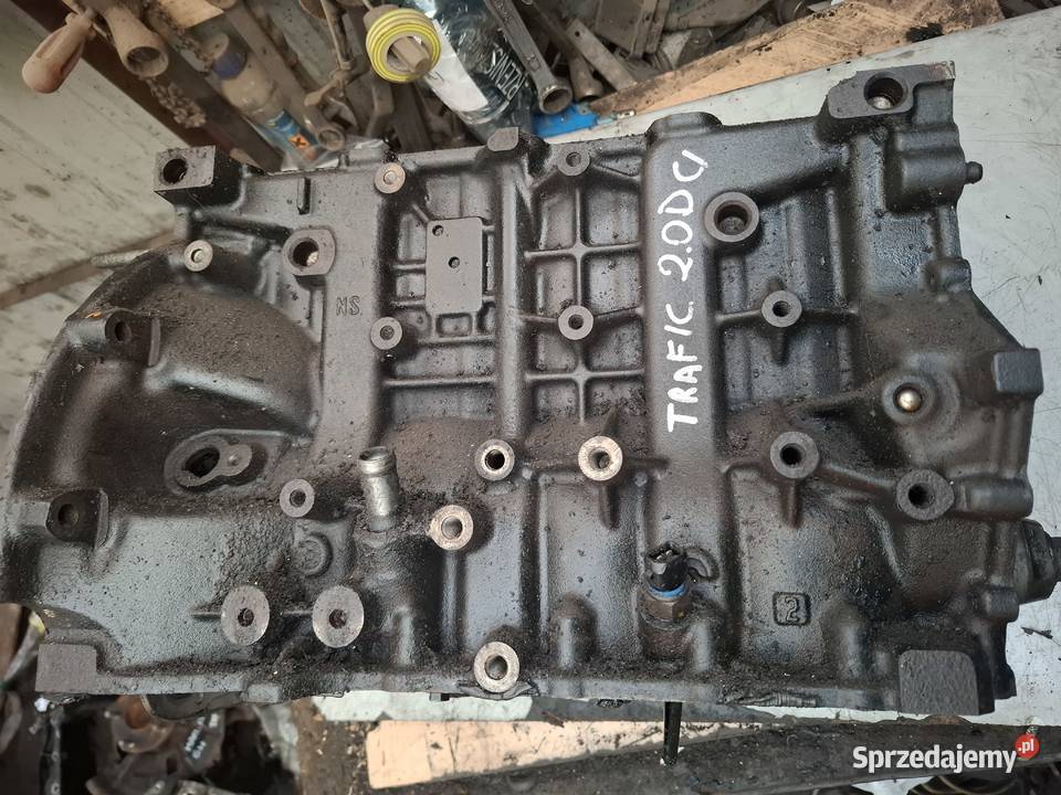 RENAULT TRAFIC VIVARO 20 DCI M9R silnik dół blok osobowe