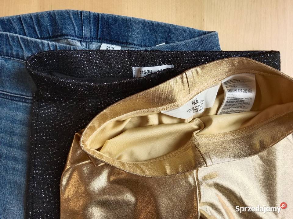 Leginsy zestaw rozmiar 122 Poznań