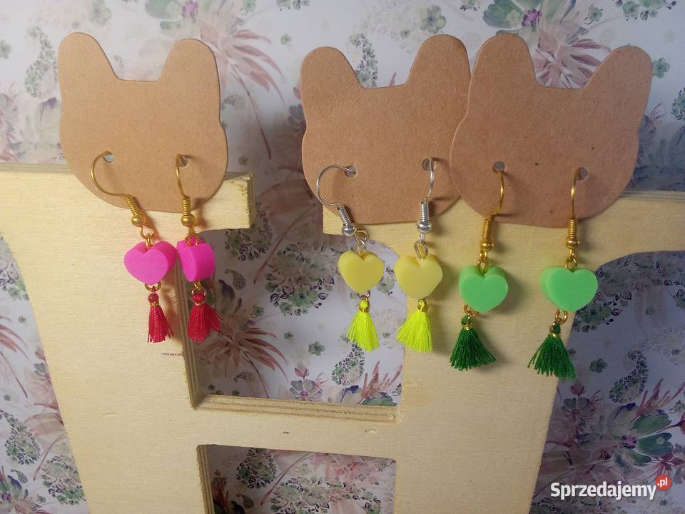 Sprzedam kolczyki własnoręcznie robione Rybnik