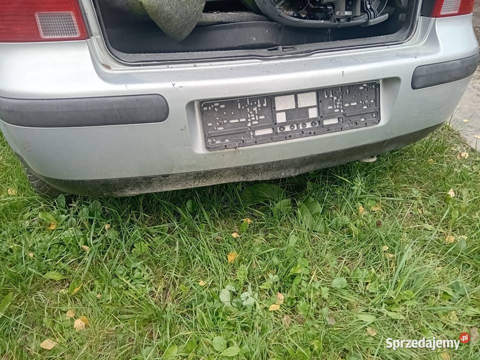 Golf 4 drzwi prawe srebrne przod tył zderzak tył Rok produkcji 2000 Łagów